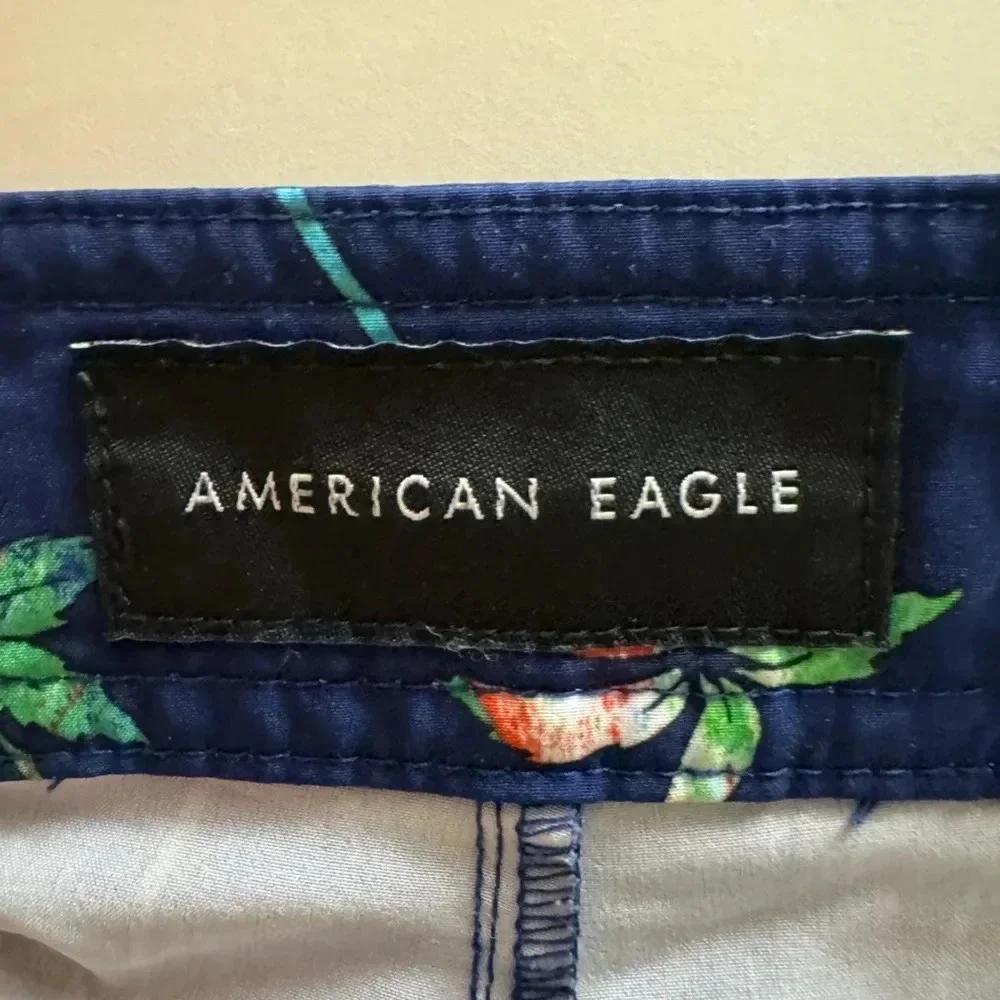 American Eagle‎ Swim Trunks Tree desing size L